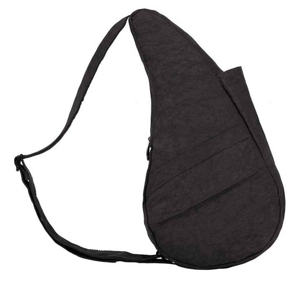 small black bag with strap