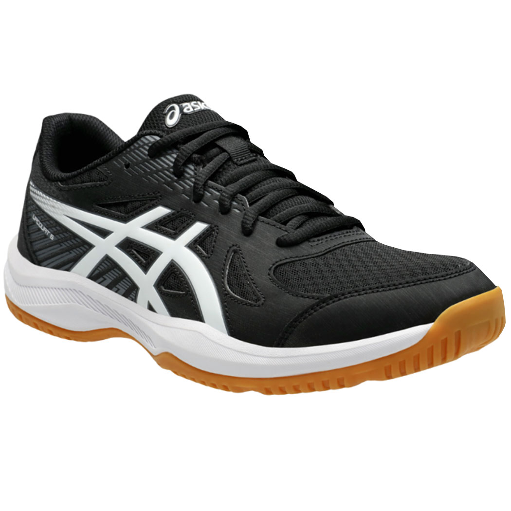 Asics Upcourt 6 Black/ White -Free Shipping and Exchanges!