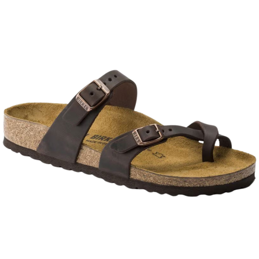 Womens Birkenstock Mayari Habana Oiled Leather - Happyfeet.Com