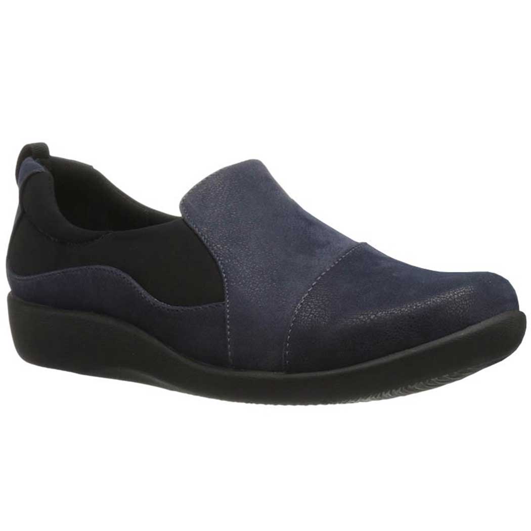 Clarks Sillian Paz Navy 26122187 (Women's)