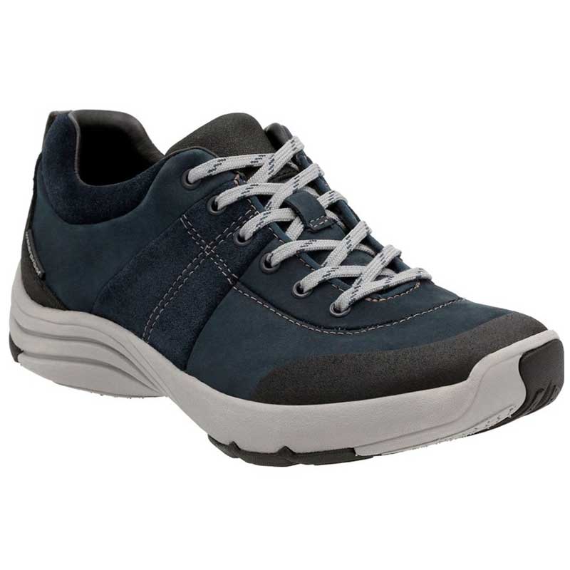 Clarks Wave Andes Navy 26125119 (Women's)