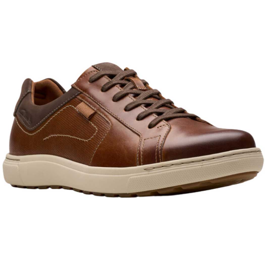 Clarks Mapstone Lace Tan Free Shipping