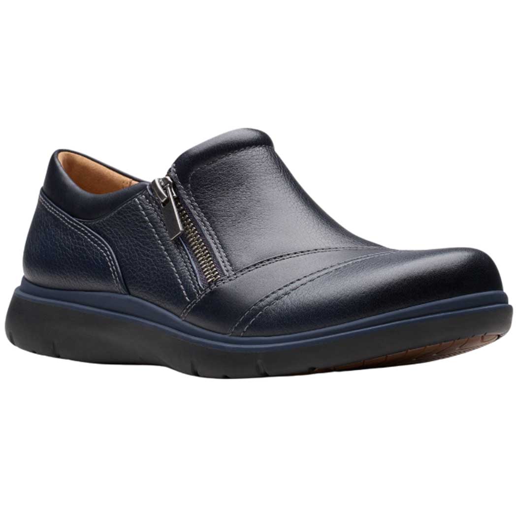 Clarks Certina Pure Navy -Free Shipping & Exchanges!