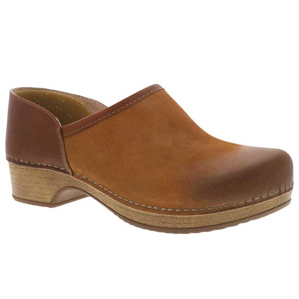 brenna tan burnished suede dansko