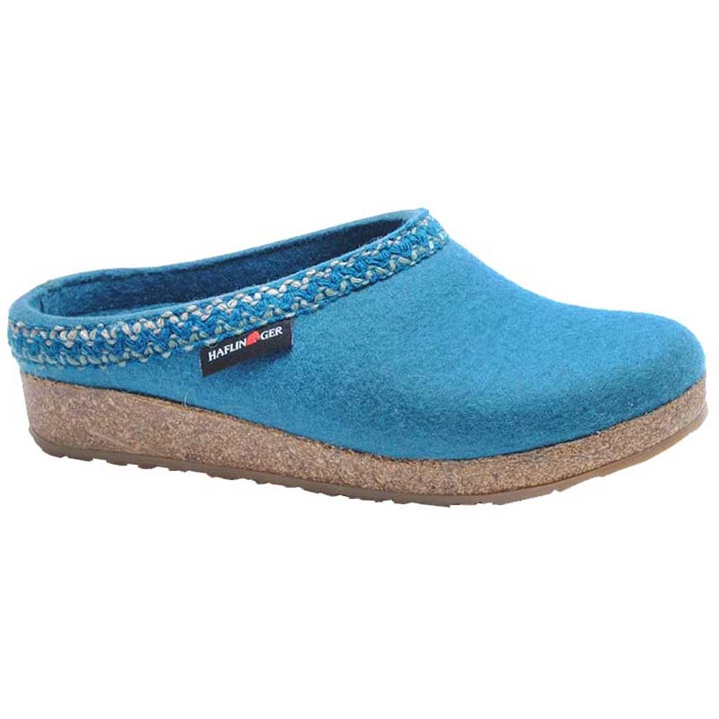 haflinger zig zag clog