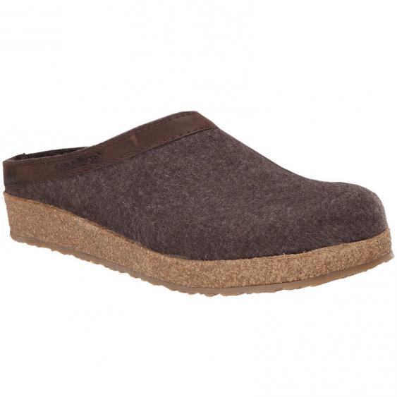 haflinger grizzly leather trim