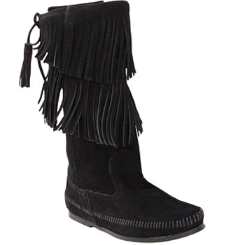 minnetonka black boot