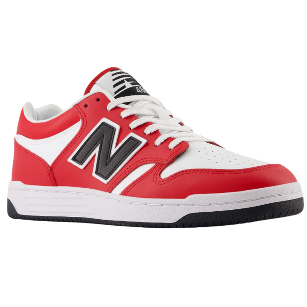 New Balance 480 Team Red/ White-Free shipping & Exchanges!