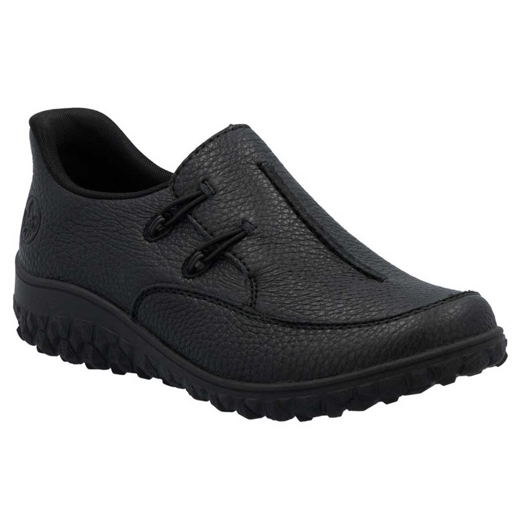 Mocassin Rieker Femme 59559 - Cuir Véritable, Extra Large, Semelle Intérieure Amovible - 5