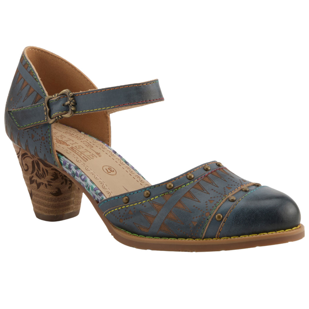 (取寄) ラルティストバイスプリングステップ レディース  L'Artiste by Spring Step women Niobella Navy 1 L'Artiste by Spring Step Niobella Navy-Free shipping!