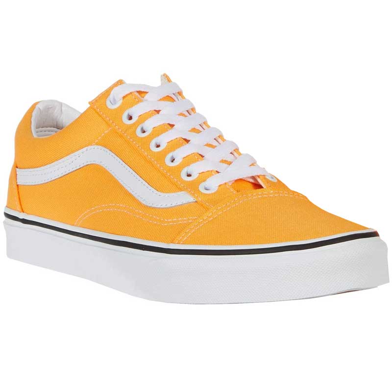 orange and yellow vans