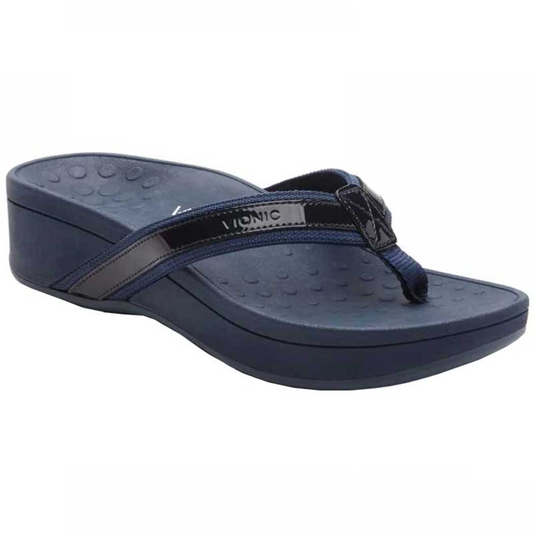 vionic navy flip flops